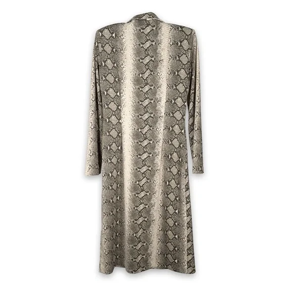 Donna Ricco Snake Print Dress - Picture 6 of 6